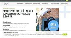 Desktop Screenshot of ebas.dk